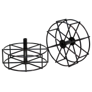 ProGARDEN Set roti metalice 500x170, manicot cu flanse, hex 32mm pentru motocultor Campo