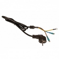 Cablu alimentare MYYM 3x1.5mmp, 1.5m, stecher Schuko si manson de protectie