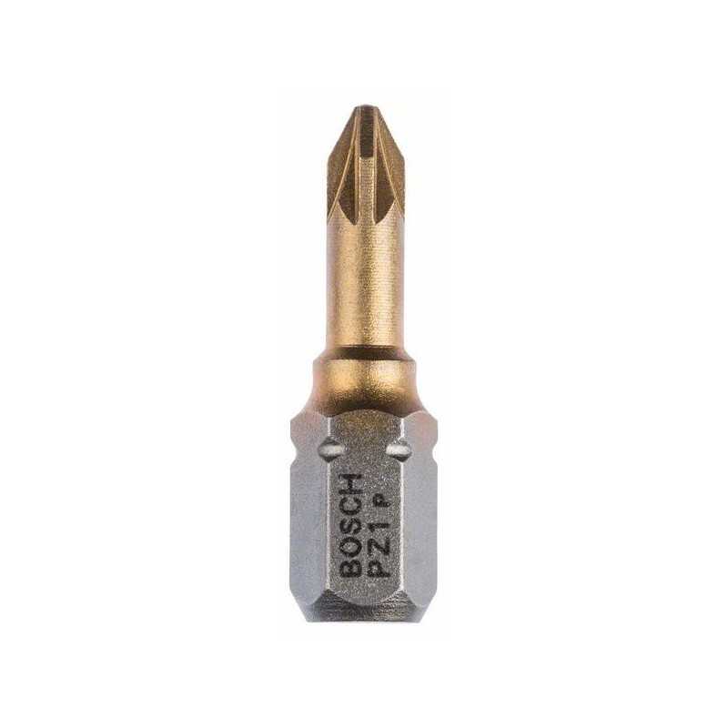 Bosch Cap de surubelnita Max Grip PZ 1, 25mm, set 10 buc