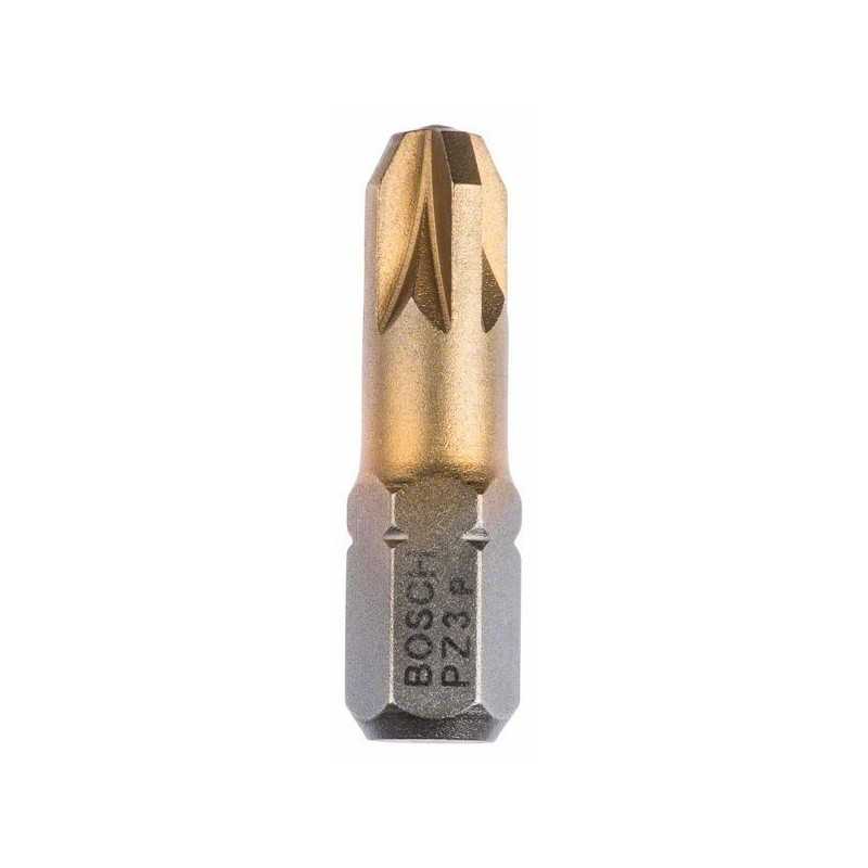 Bosch Cap de surubelnita Max Grip PZ 3, 25mm set 10 buc.