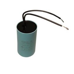 Condensator pornire motor 40uF 450VAC, fire
