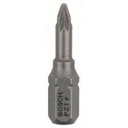 Bosch Cap de surubelnita extra dur PZ 1, 25mm, set 100 buc