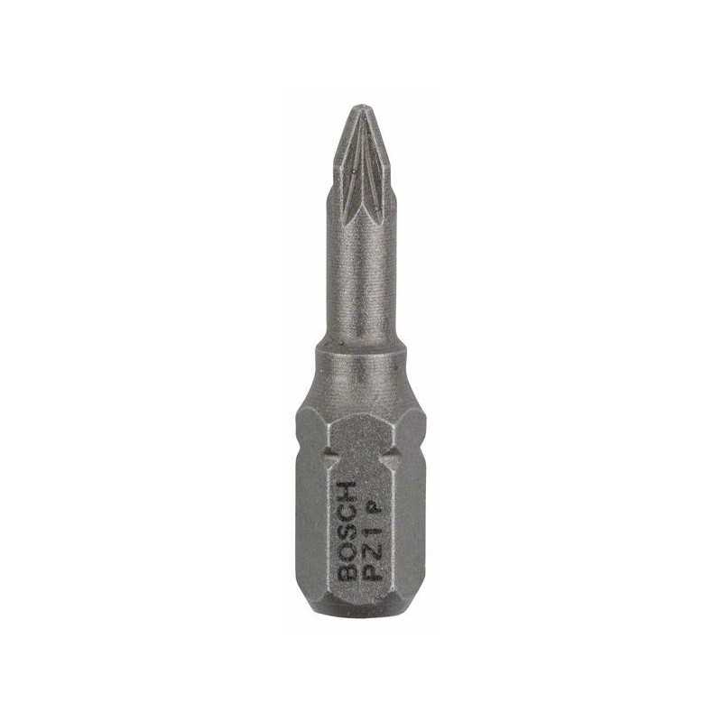 Bosch Cap de surubelnita extra dur PZ 1, 25mm, set 100 buc