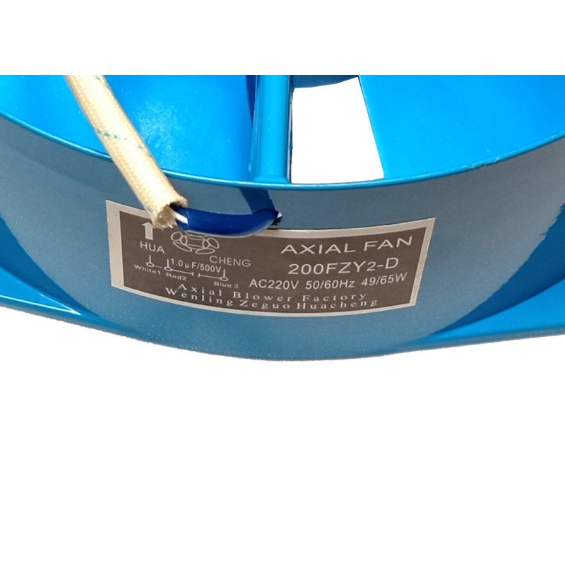 Ventilator axial 200FZY2D, 230V, 50Hz, rotund