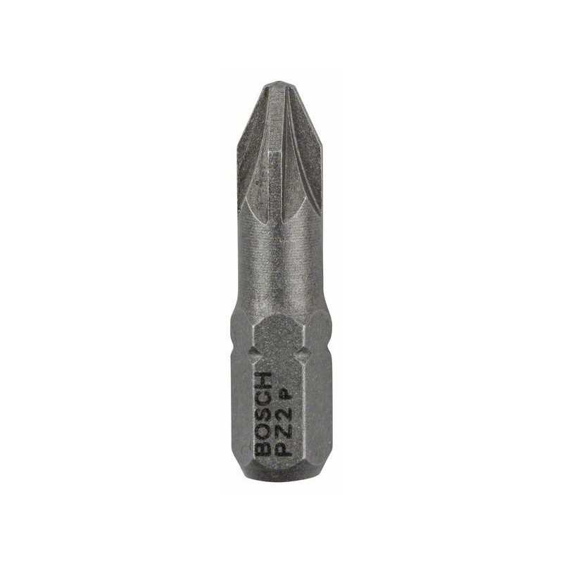 Bosch Cap de surubelnita extra dur PZ 2, 25mm, set 100 buc