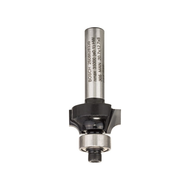 Bosch Freza de rotunjit Standard for Wood, 8x20.7x53mm, R4 HM