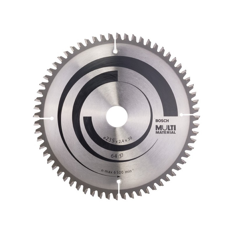 Bosch Panza ferastrau circular MultiMaterial, 2.4x30x235mm, 64T