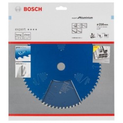Bosch Panza de ferastrau circular Expert for Aluminiu, 2.6x30x216mm, 64T