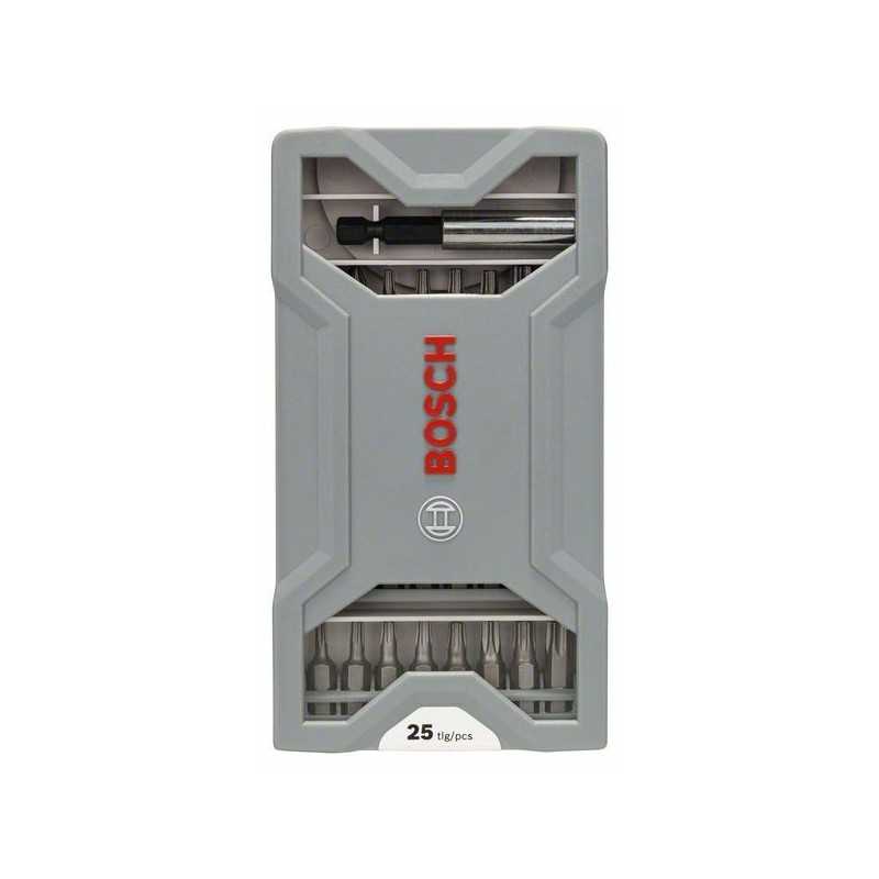 Bosch Set 25 buc capete de surubelnita PH1, PH2 (2x25mm), PH3, PZ1, PZ2