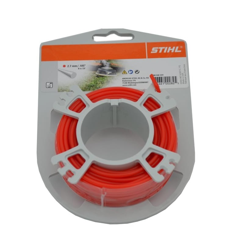Stihl Fir nylon rotund 2.7mm, 9m
