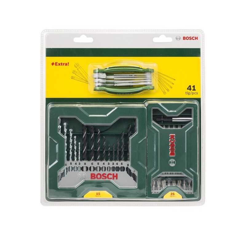 Bosch Set 15 burghie + set 25 biti + unealta hex