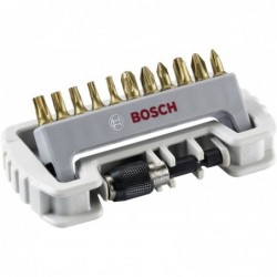 Bosch Set capete de surubelnita, 11 buc., inclusiv suport capete de surubelnita PH1 P set 12 buc.