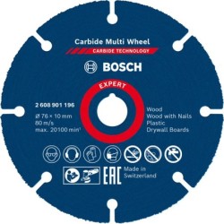 Bosch Disc tăiere Expert Carbide Multi Wheel 10x76mm