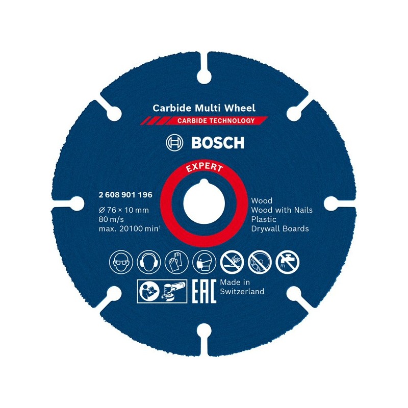 Bosch Disc tăiere Expert Carbide Multi Wheel 10x76mm