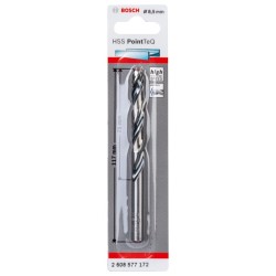 Bosch Burghiu spiral HSS PointTeQ, 8.5x75x117mm