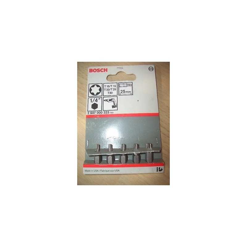 Bosch Set 5 biti torx