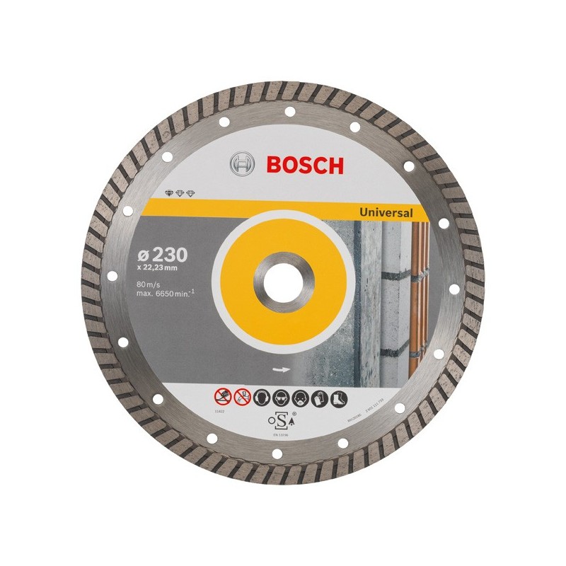 Bosch Disc diamantat universal Professional Turbo 2.5x22.23x230mm