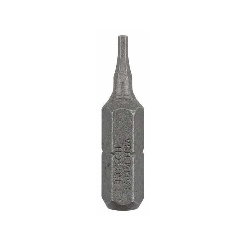 Bosch Set 3 biti HEX1.5 XH, 25mm, 1/4"