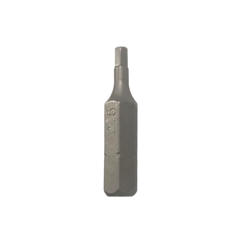 Bit Hex 1/4, 2.5x25mm