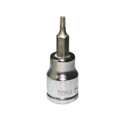 Bit torx T10 cu adaptor 1/4, 37mm
