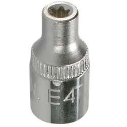 Cheie tubulara  1/4", E4