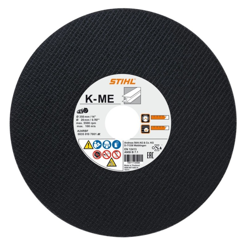 Stihl Disc abraziv pentru otel 4.5x20x350mm