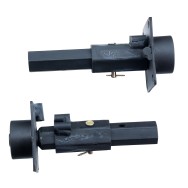 ProGARDEN Pachet Alpine RM500T Remorca cu tractiune 500kg, 1 osie, prindere bolt pentru motocultor, roti 19x7-8 si set manicoti