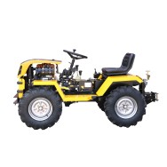 ProGARDEN Campo T12 Minitractor G2.1 4x4, 12CP, diesel, hidraulica fata-spate, roti 6.00-12