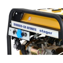 Stager FD 10000ER-E3R Automatic Generator curent dual 230V/400V, 8.5kW, benzina, conector ATS, multistart