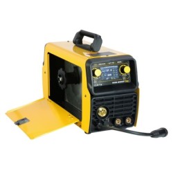 ProWELD MIG 200P Synergetic MIG/MAG functii puls simplu/dublu, DC normal, 2T/4T, mentinere automata, MMA, LiftTIG