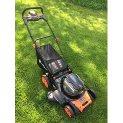 Redback EA146 Masina de tuns gazon acumulatori 120V, 457mm, 60L, reglaj central, solo