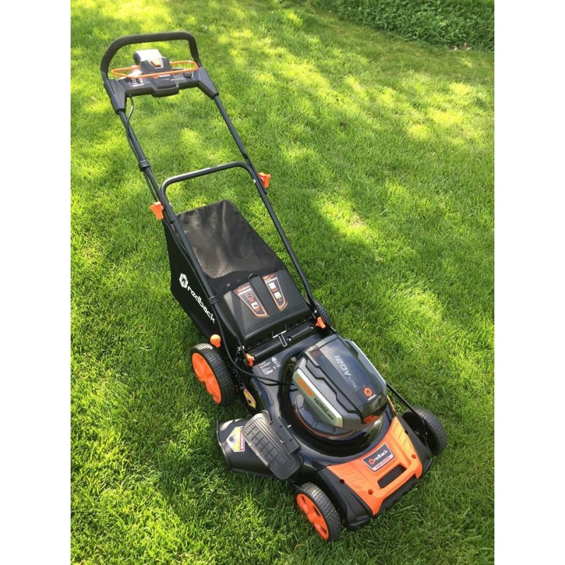 Redback EA146 Masina de tuns gazon acumulatori 120V, 457mm, 60L, reglaj central, solo