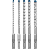Bosch Set 5 burghie Expert SDS Plus-7X, 6/8/10mm