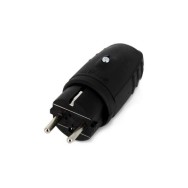 Stecher cauciuc demontabil negru pentru H07RN-F3G2.5, 16A, 250V