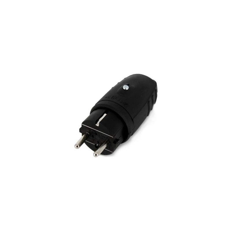 Stecher cauciuc demontabil negru pentru H07RN-F3G2.5, 16A, 250V